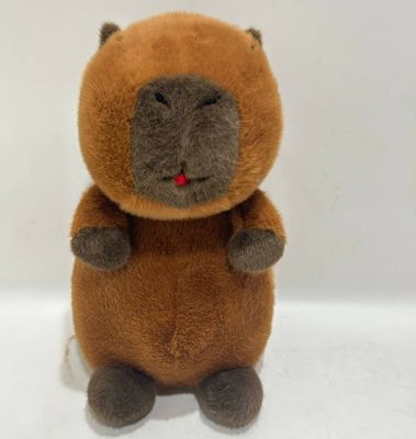2024 NEW Sitting Capybara Stuffed Toy Customized Lifelike Plush BSCI-audit